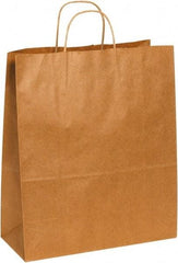 Made in USA - Kraft Grocery Bag - 13 x 6 x 15-3/4, Kraft - Benchmark Tooling