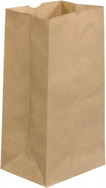 Made in USA - Kraft Grocery Bag - 8-1/4 x 6-1/8 x 15-7/8, Kraft - Benchmark Tooling