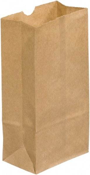 Made in USA - Kraft Grocery Bag - 3 x 1-7/8 x 5-7/8, Kraft - Benchmark Tooling