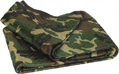 Value Collection - 72" Long x 80" Wide Cotton/Poly Blend Tarp & Dust Cover - Camouflage - Benchmark Tooling