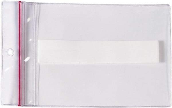 Superscan - 25 Piece Clear Press-On Vinyl Envelope - 4" High x 6" Wide - Benchmark Tooling