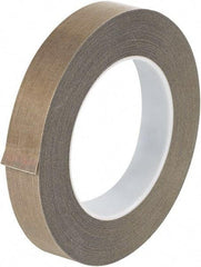 Made in USA - 36 Yd Long x 3/4" Wide, Brown Silicone PTFE Tape - 3 mil Thick - Benchmark Tooling