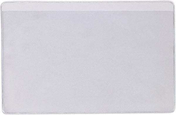 Superscan - 50 Piece Clear Press-On Vinyl Envelope - 4" High x 6" Wide - Benchmark Tooling