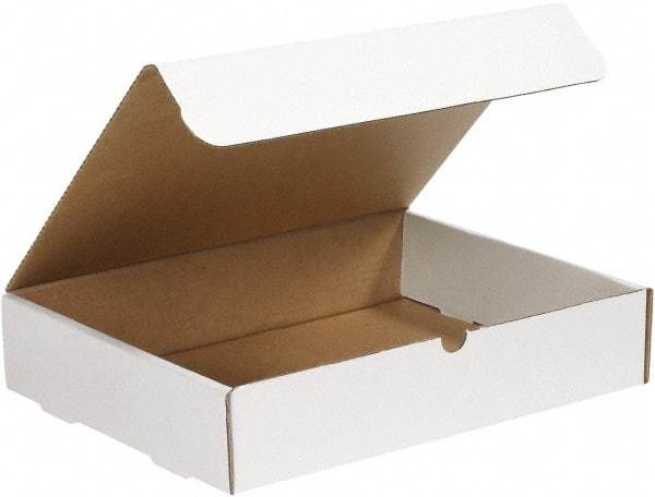 Made in USA - 24" Wide x 30" Long x 4" High Rectangle Crush Proof Mailers - 1 Wall, White - Benchmark Tooling