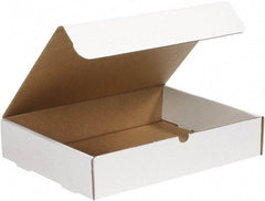 Made in USA - 24" Wide x 30" Long x 4" High Rectangle Crush Proof Mailers - 1 Wall, White - Benchmark Tooling