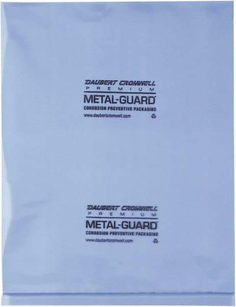 Made in USA - 12 x 18", 4 mil VCI Polybags - Blue - Benchmark Tooling