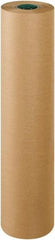 Made in USA - 600' Long x 36" Wide Roll of Kraft Paper with 10# Gloss Polyethylene - 50 Lb Paper Weight - Benchmark Tooling