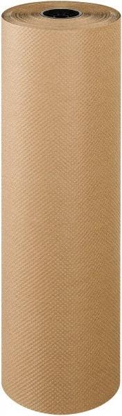 Made in USA - 300' Long x 36" Wide Roll of Indented Kraft Paper - 60 Lb Paper Weight - Benchmark Tooling