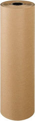 Made in USA - 300' Long x 36" Wide Roll of Indented Kraft Paper - 60 Lb Paper Weight - Benchmark Tooling