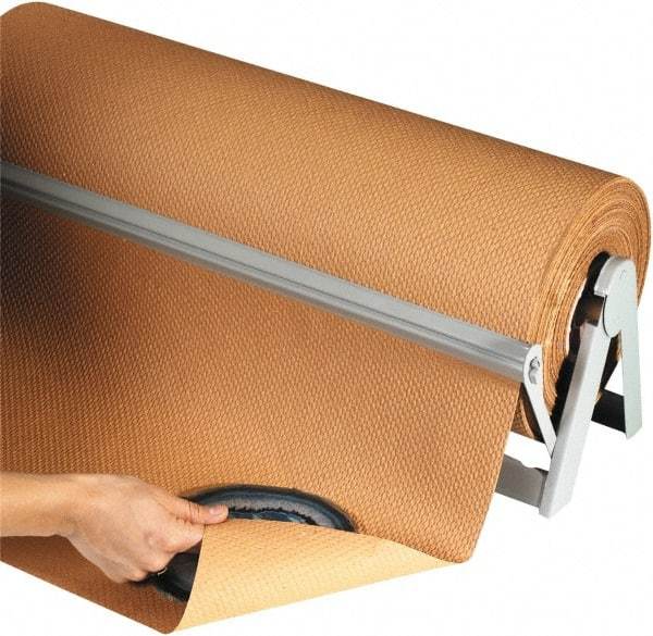 Made in USA - 300' Long x 48" Wide Roll of Indented Kraft Paper - 60 Lb Paper Weight - Benchmark Tooling