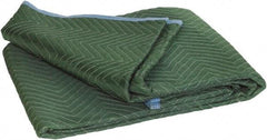 Value Collection - 72" Long x 80" Wide Cotton/Poly Blend Tarp & Dust Cover - Green - Benchmark Tooling