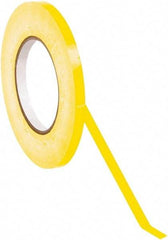 Value Collection - 180 Yd Long, Bag Tape - Yellow - Benchmark Tooling