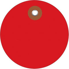 Made in USA - Safety & Facility Blank Tag - Red Vinyl - Benchmark Tooling