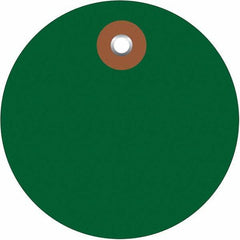 Made in USA - Safety & Facility Blank Tag - Green Vinyl - Benchmark Tooling