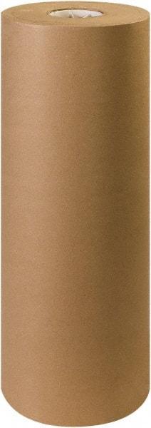 Made in USA - 600' Long x 24" Wide Roll of Recycled Kraft Paper - 60 Lb Paper Weight - Benchmark Tooling