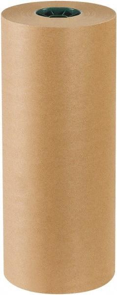 Made in USA - 600' Long x 18" Wide Roll of Kraft Paper with 10# Gloss Polyethylene - 50 Lb Paper Weight - Benchmark Tooling