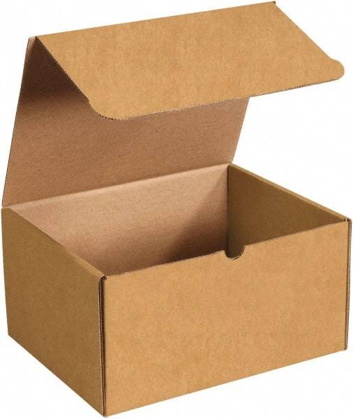 Made in USA - 9-1/4" Wide x 12-1/8" Long x 6-1/2" High Rectangle Crush Proof Mailers - 1 Wall, Kraft (Color) - Benchmark Tooling