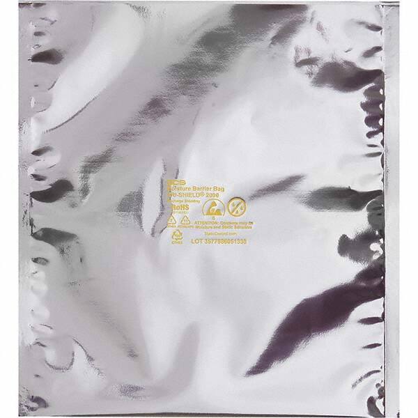 Made in USA - 18 x 24", 3.6 mil Moisture Barrier Bag - Silver - Benchmark Tooling