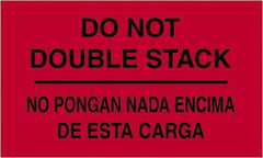 Tape Logic - 5" Long, Fluorescent Red Paper Shipping Label - For Multi-Use - Benchmark Tooling