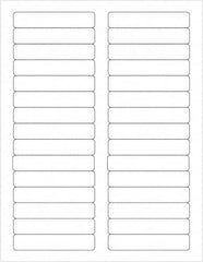 Tape Logic - 3-7/16" Long, White Paper Laser Label - For Laser Printers - Benchmark Tooling