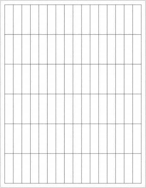 Tape Logic - 1-3/4" Long, White Paper Laser Label - For Laser Printers - Benchmark Tooling