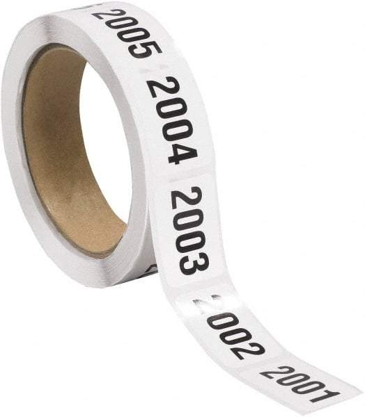 Tape Logic - 1-1/2" Long, Black/White Paper Inventory Labels - For Multi-Use - Benchmark Tooling