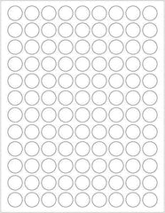 Tape Logic - 3/4" Long, White Paper Laser Label - For Laser Printers - Benchmark Tooling