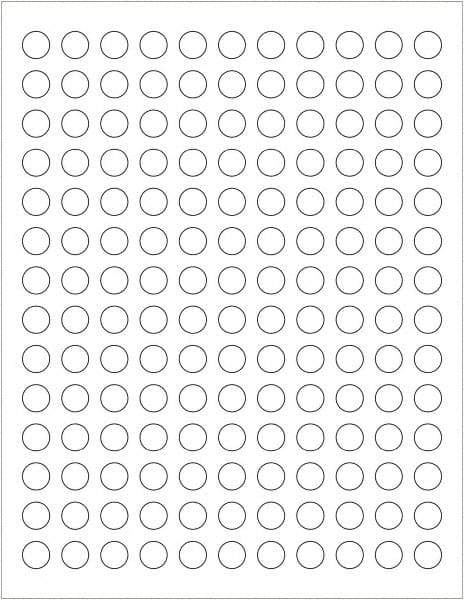 Tape Logic - 1/2" Long, White Paper Laser Label - For Laser Printers - Benchmark Tooling