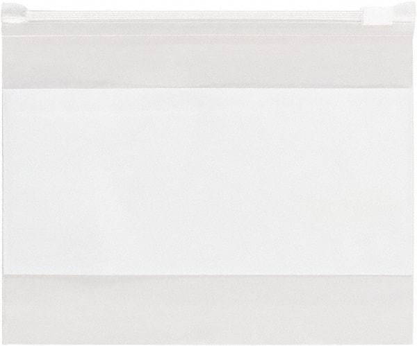 Value Collection - 4 x 6", 3 mil Slide-Seal Reclosable White Block Polybags - Clear - Benchmark Tooling