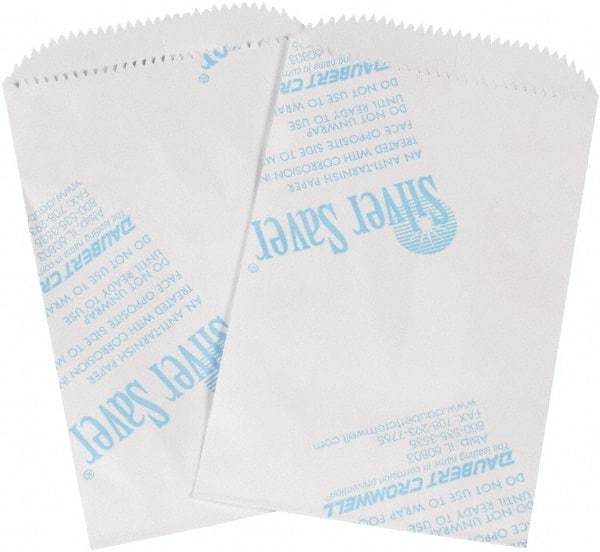 Made in USA - 3 x 5", Silver Saver Bags - White - Benchmark Tooling