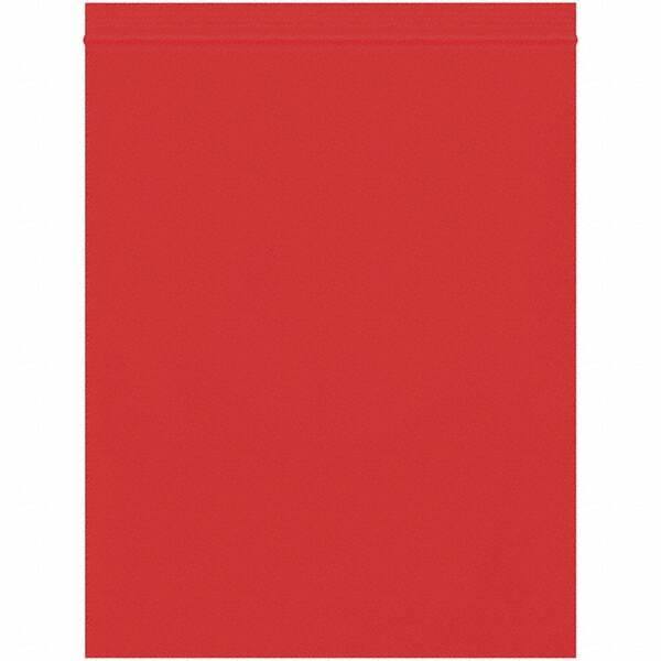 Value Collection - 8 x 10", 2 mil Reclosable Polybags - Red - Benchmark Tooling