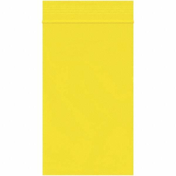 Value Collection - 3 x 5", 2 mil Reclosable Polybags - Yellow - Benchmark Tooling