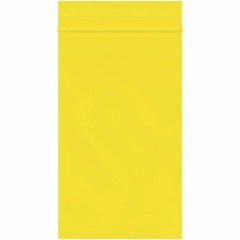 Value Collection - 3 x 5", 2 mil Reclosable Polybags - Yellow - Benchmark Tooling