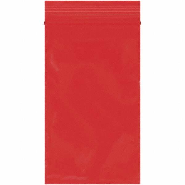 Value Collection - 3 x 5", 2 mil Reclosable Polybags - Red - Benchmark Tooling