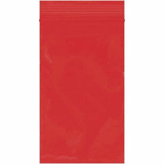Value Collection - 3 x 5", 2 mil Reclosable Polybags - Red - Benchmark Tooling