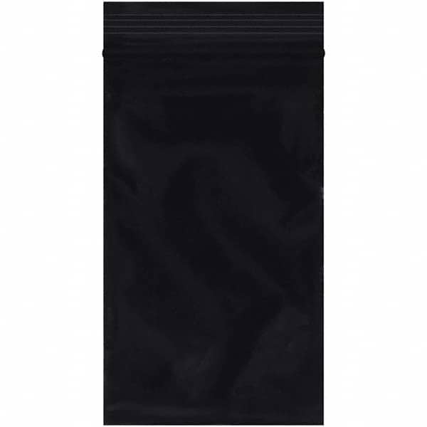 Value Collection - 3 x 5", 2 mil Reclosable Polybags - Black - Benchmark Tooling