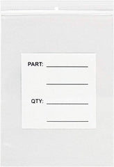 Value Collection - 5 x 8", 4 mil Parts Bag with Hang Holes - Clear - Benchmark Tooling