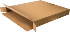 Made in USA - 5" Wide x 36" Long x 40" High Rectangle Corrugated Shipping Box - 1 Wall, Kraft (Color), 95 Lb Capacity - Benchmark Tooling