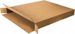 Made in USA - 5" Wide x 36" Long x 42" High Rectangle Corrugated Shipping Box - 1 Wall, Kraft (Color), 95 Lb Capacity - Benchmark Tooling