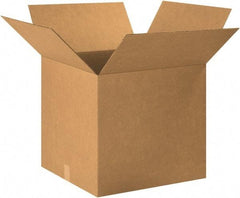 Made in USA - 24" Wide x 24" Long x 26" High Rectangle Corrugated Shipping Box - 1 Wall, Kraft (Color), 65 Lb Capacity - Benchmark Tooling