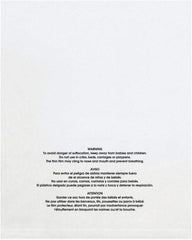 Value Collection - 14 x 20", 2 mil Flat Suffocation Warning Polybags - Clear - Benchmark Tooling