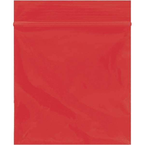 Value Collection - 3 x 3", 2 mil Reclosable Polybags - Red - Benchmark Tooling