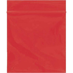 Value Collection - 3 x 3", 2 mil Reclosable Polybags - Red - Benchmark Tooling