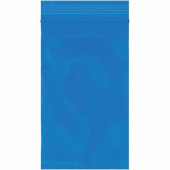 Value Collection - 3 x 5", 2 mil Reclosable Polybags - Blue - Benchmark Tooling