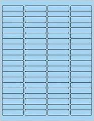 Tape Logic - 1/2" Long, Pastel Blue Paper Laser Label - For Laser Printers - Benchmark Tooling