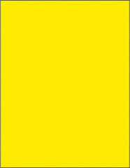 Tape Logic - 11" Long, Fluorescent Yellow Paper Laser Label - For Laser Printers - Benchmark Tooling