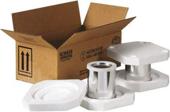 Made in USA - 10-1/4" Long x 5-1/8" Wide x 6-3/16" High Shipper Kit - Each - Benchmark Tooling