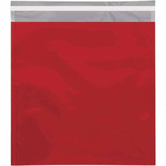 Value Collection - 13" Long x 10-3/4" Wide Peel-Off Self-Seal Metallic Mailer - Red - Benchmark Tooling