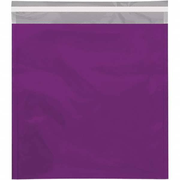 Value Collection - 13" Long x 10-3/4" Wide Peel-Off Self-Seal Metallic Mailer - Purple - Benchmark Tooling