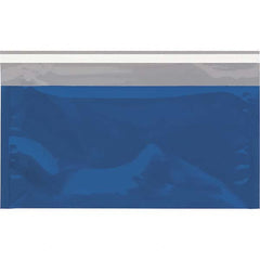 Value Collection - 10-1/4" Long x 6-1/4" Wide Peel-Off Self-Seal Metallic Mailer - Blue - Benchmark Tooling